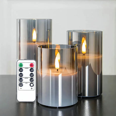Carvallo | CandleFlame - Flamefri LED-ljus med fjärrkontroll Carvallo