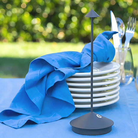 Bordslampa Trådlös LED Uppladdningsbar Aluminiumljus Carvallo