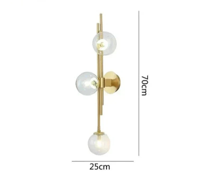 GlassSphere - Moderna Glastaklampor – Elegant LED-Belysning Carvallo