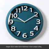 Snygg 3D-väggklocka – Modern stor heminredningsklocka MILA Sverige