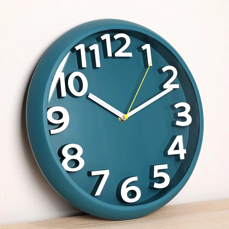 Snygg 3D-väggklocka – Modern stor heminredningsklocka MILA Sverige