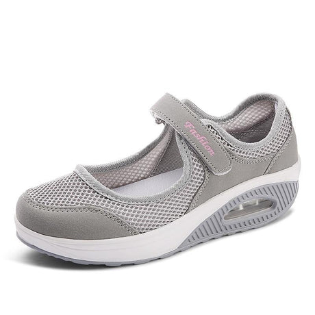 Andningsbara Mode Sneakers-Shoes for Women-Hemnix-Grått-35-Hemnix