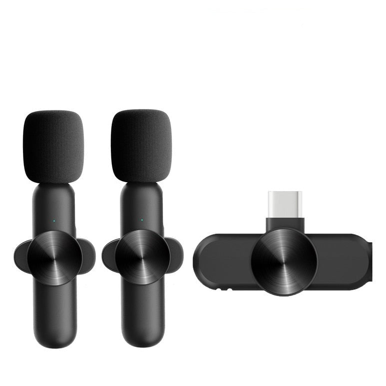 Trådlös Lavalier-minimikrofon-Phone Accessories-Hemnix-2 Gen Typ-C-Hemnix