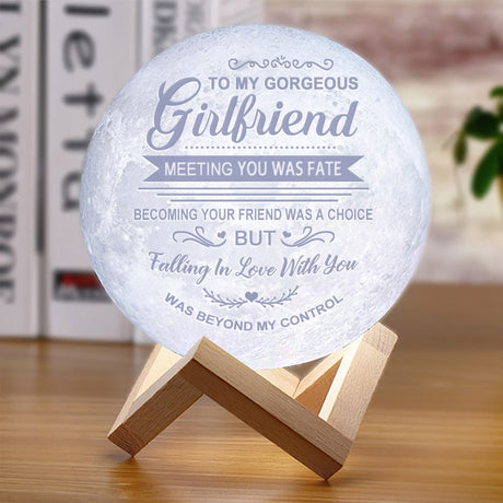 3D månlampa med text-Lights-Hemnix-Till min underbara flickvän-15cm 16 färger-Hemnix