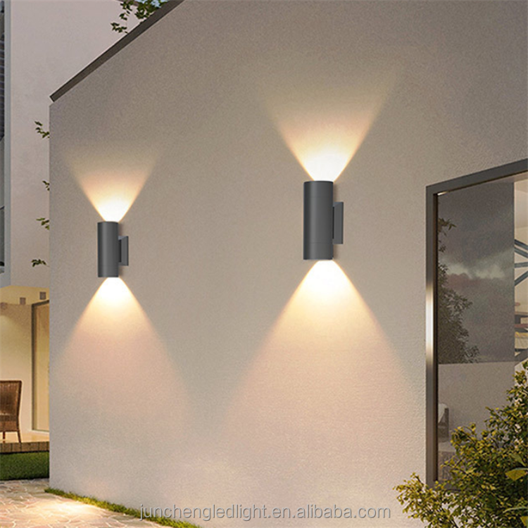Utomhusvägglampa | LED Aluminium belysning för trädgård Carvallo