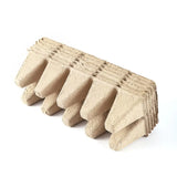 Carvallo Anzuchtplattor | 5-pack | Av pappersfiber | Biologiskt nedbrytbara & rotvänliga Carvallo