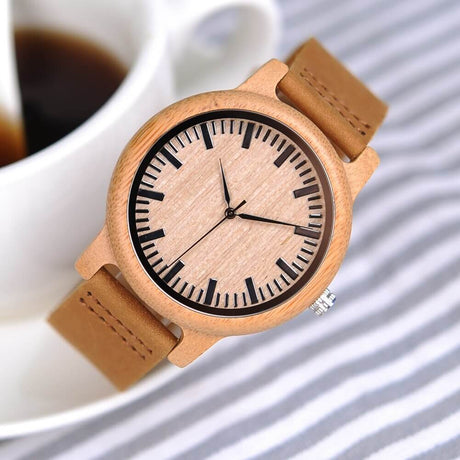 Träklocka-Watches for Women-Hemnix-Ebony-Hemnix