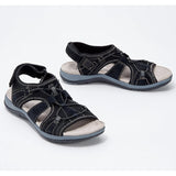 Kvinnor bekväma sandaler-Shoes for Women-Hemnix-Svart-35-Hemnix
