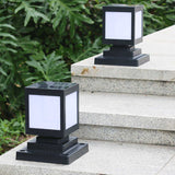 Solarlampa LED i kvadratdesign – Dekorativ utomhusbelysning för gångvägar och terrass Carvallo