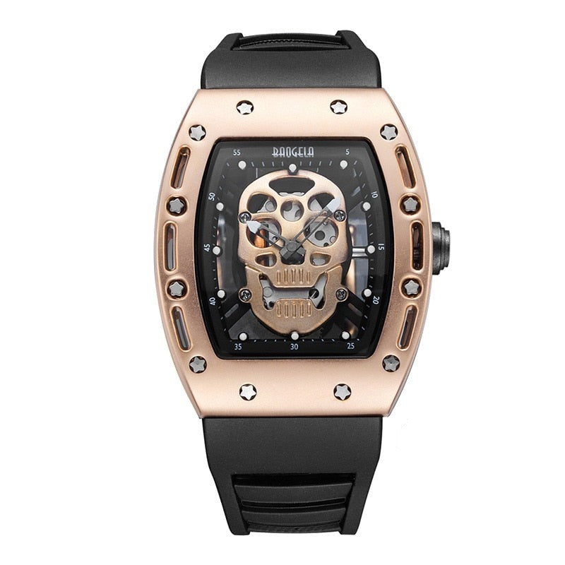 Pirate Skull herrklocka-Watches for men-Hemnix-Brons-Hemnix