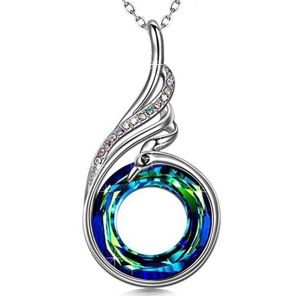 Nirvana of Phoenix Hängande Halsband-Jewelry for women-Hemnix-Blå-50cm-Hemnix