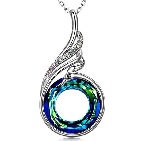 Nirvana of Phoenix Hängande Halsband-Jewelry for women-Hemnix-Blå-50cm-Hemnix