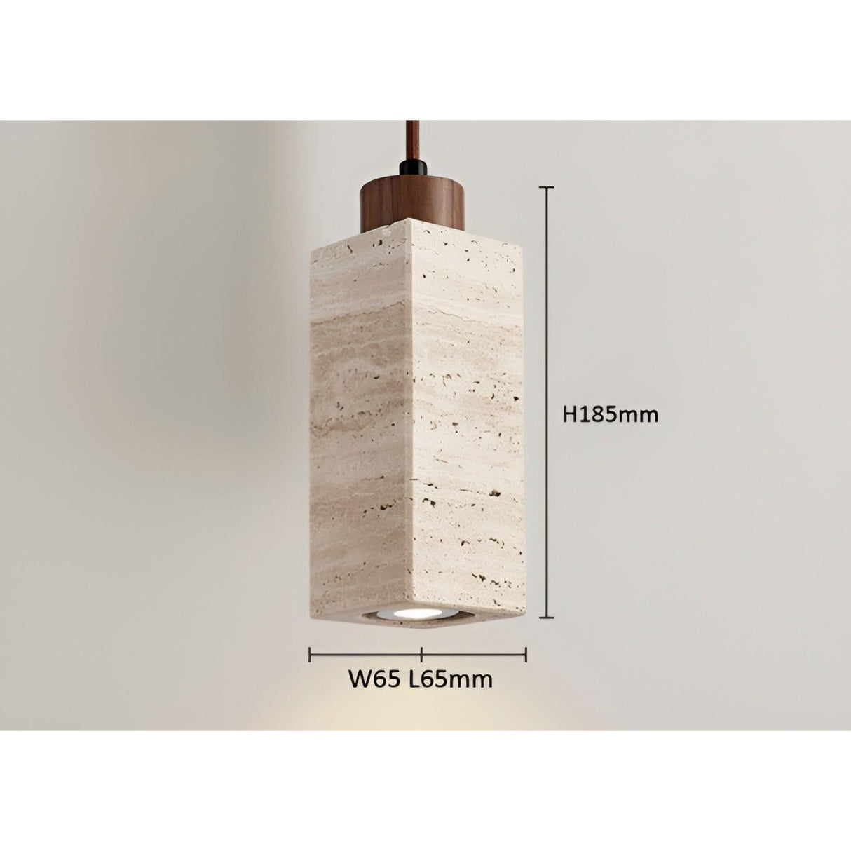 Nordic GlowStone - Wabi Sabi Japansk Drop Light Taklampa Carvallo