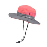Solhatt för barn med UV-skydd-Accessories-Hemnix-Rosenröd-S 52-54-Hemnix