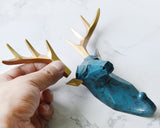 Geometrisk vilt väggkrok för unik heminredning och gåvor Carvallo