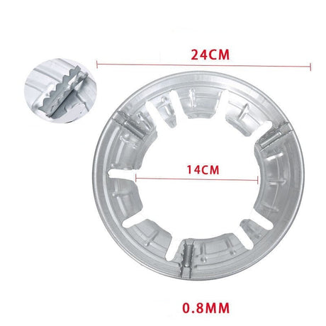 Gasspis Energisparskiva-Kitchen-Hemnix-Silver- 9 hål-Hemnix