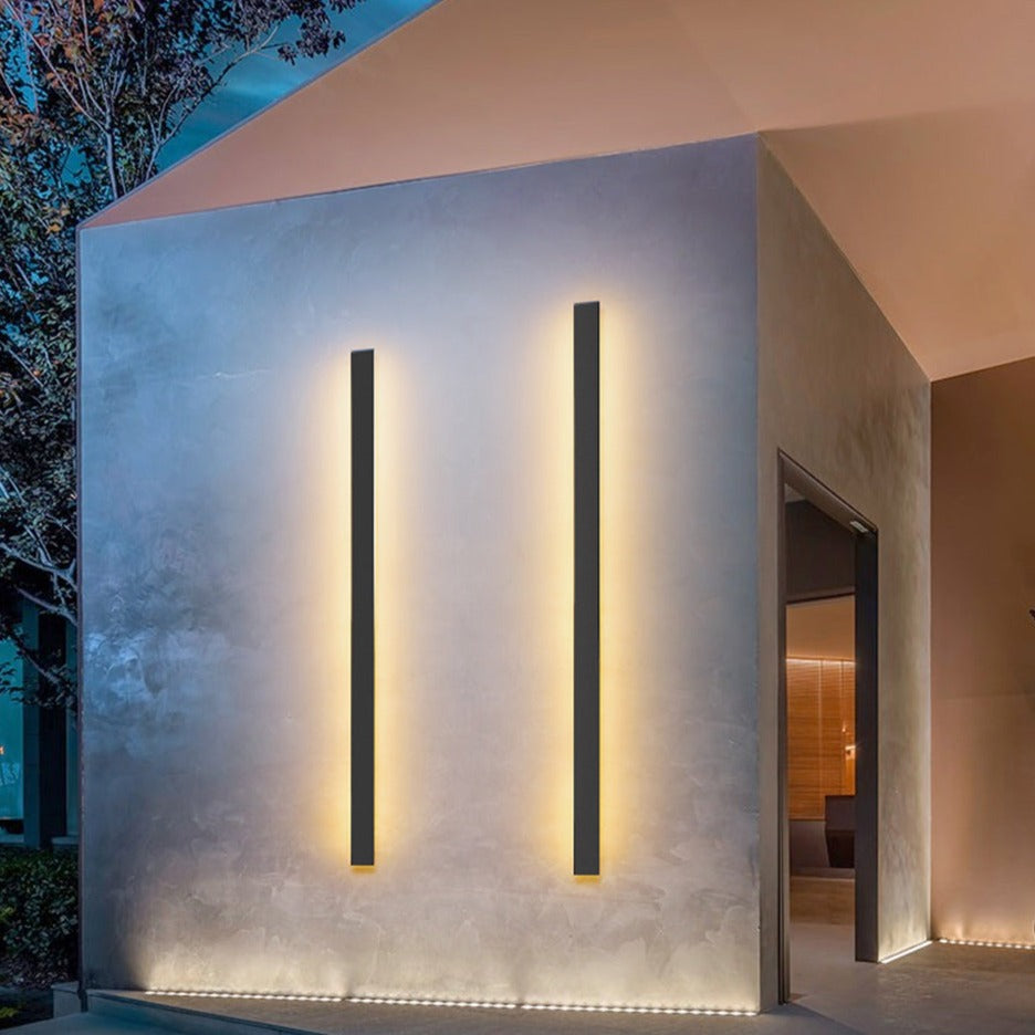 Utomhusvägglampa Aluminium Modern LED Vägglampa Carvallo