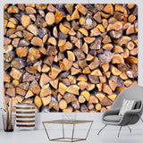 RusticWoodland Väggtapestry - Trädekoration Väggtapestry Carvallo