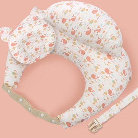 Kudde för amning-Kids-Hemnix-Rosa valar-Hemnix