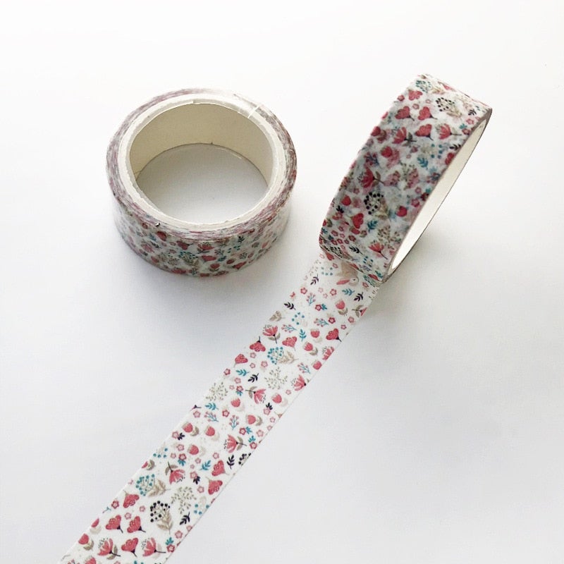 Kawaii dekorativ Washi Tape (uppsättning av 5)-DIY-Hemnix-Hemnix