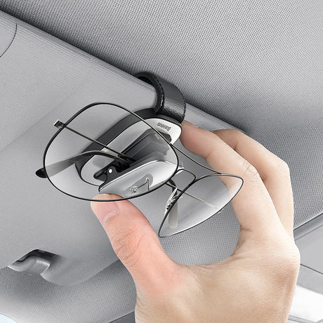 Universell solglasögonhållare-Sunglasses-Bellasverige-Silver Clip-On-Hemnix