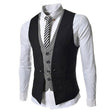 Män Business väst kostym-Clothes for Men-Hemnix-Svart-M-Hemnix