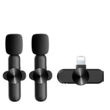 Trådlös Lavalier-minimikrofon-Phone Accessories-Hemnix-2 Gen iOS-Hemnix