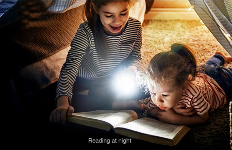 Bärbar LED Campinglampa med Powerbank – Uppladdningsbar, USB-port, för utomhus och nödsituationer Carvallo