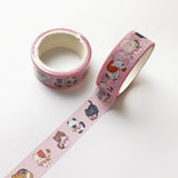 Kawaii dekorativ Washi Tape (uppsättning av 5)-DIY-Hemnix-D-Hemnix