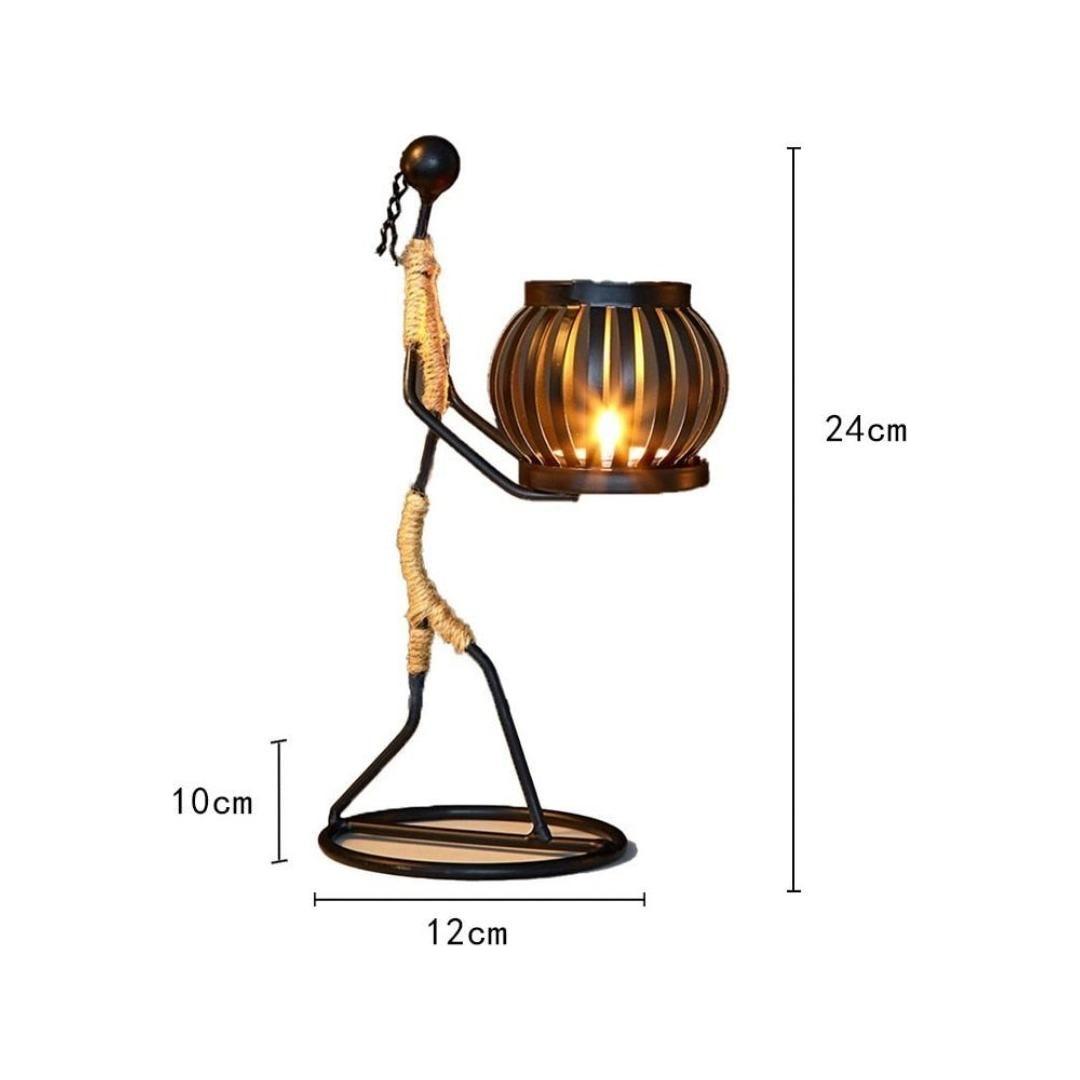 MetalCraft Ljusställ - Nordic Metal Abstrakt Ljusställ Carvallo