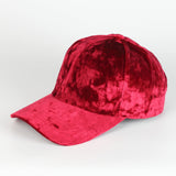 Sammet Kvinnor Cap-Accessories-Hemnix-Röd-Hemnix