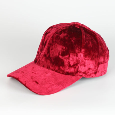 Sammet Kvinnor Cap-Accessories-Hemnix-Röd-Hemnix