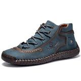 Vintage Läderstövlar-Shoes for Men-Hemnix-Blå-39-Hemnix