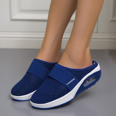Luftkudde ortopediska skor - Bekväm, modern och lätt på foten-Shoes for Women-Hemnix-Himmelblått-35-Hemnix