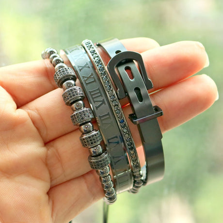 Titanium armband set Bellasverige