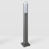 Modern LED Trädgårdslampa med fast bas - IP65 Vattentålig - 10W - Aluminium - Varm/Kall Vit - Utomhuslandskapsbelysning Carvallo
