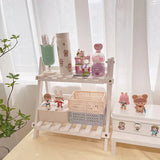 ShelfEase - Minimalist shelf rack in two levels with open frame for stylish organization Carvallo