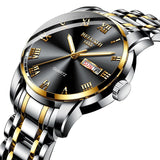 Lysande Herrklocka-Watches for men-Hemnix-Svart Guld-Hemnix