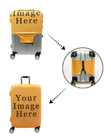 Carvallo Skyddshölje Resväska med roligt ansiktsuttryck | Elastisk & Tvättbar | För 18–32 tum bagage | Skydd & Återkänning Carvallo