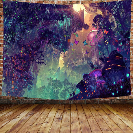 3D Vägghängande Gobelänger-Home-Hemnix-Mönster 8-150x100cm-Hemnix