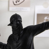 Carvallo – Abstrakt Harlekinsculptur med Modern Elegans och Symbolik för Inredningsdekoration Carvallo