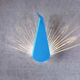 ElegantLicht - Påfågel Vägglampa Modern LED Vägglampa Carvallo