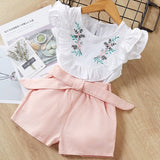 Set med casual skjorta och shorts för barn-Clothes for women-Hemnix-Hemnix