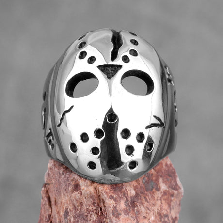 Fredag 13:e Jason Mask Ring-Jewelry for men-Hemnix-17.4-Hemnix