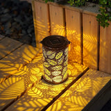 Luminous Leaf Lantern - Elegant Solenergid design Carvallo
