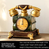 Tidlös Elegance skrivbordsklocka – antikinspirerad accent MILA Sverige