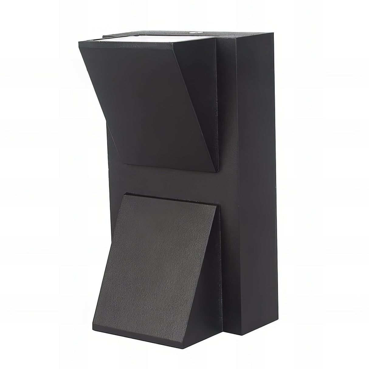 Banks - Dual Head Up/Down Svart LED Vägglampa Utomhus Carvallo