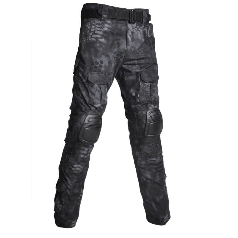 Taktiska stridsbyxor-Clothes for Men-Hemnix-Svart pyton-S(50-60kg)-Hemnix