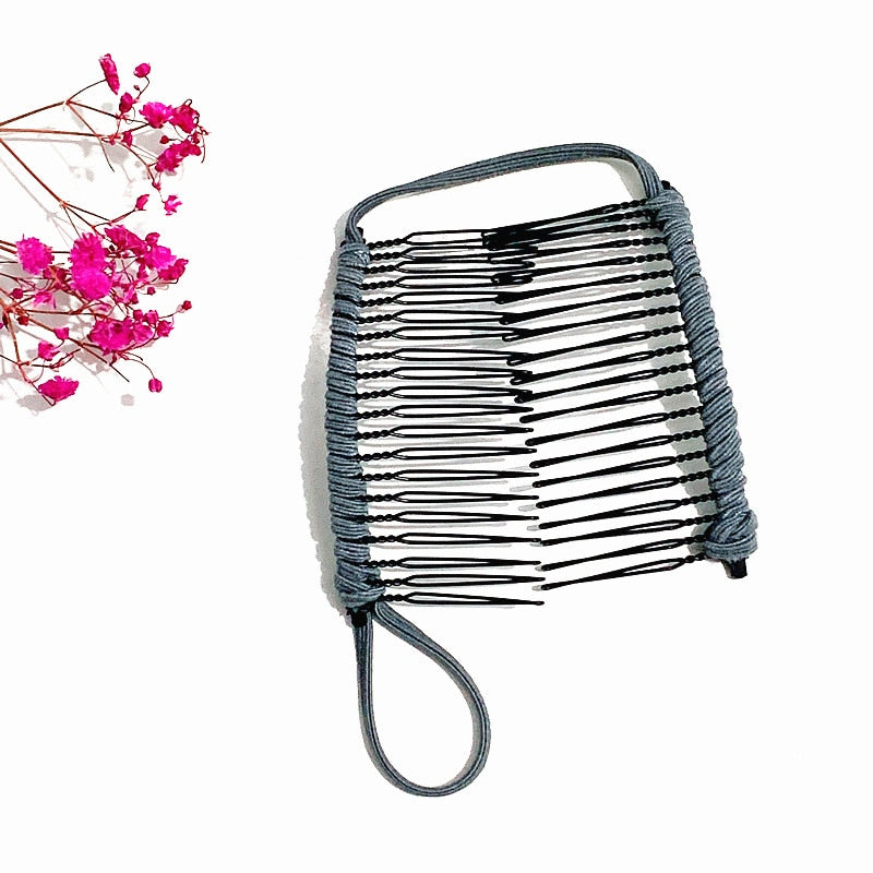 Banan hårspänne-Beauty-Hemnix-Grå-S-Hemnix