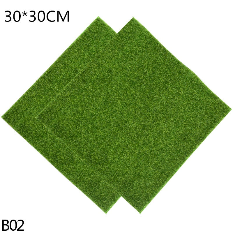 Konstgräsmatta (4 st)-Garden-Hemnix-30CM-4 st/pack-Hemnix